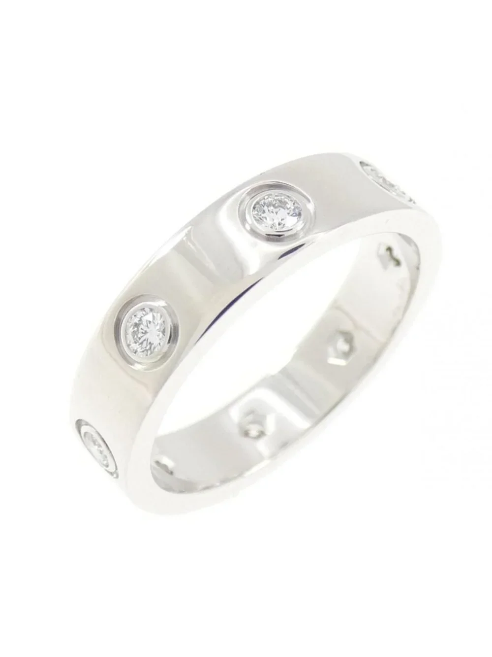 Cartier Mini Love Full Diamond Ring
